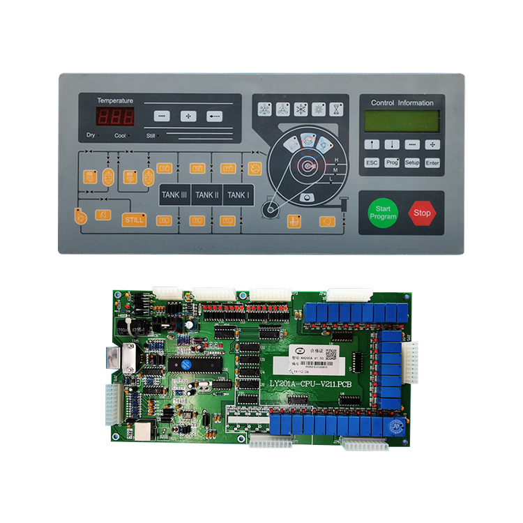 工业全自动封闭式干洗机一体化电脑板控制器主按键板KH200A